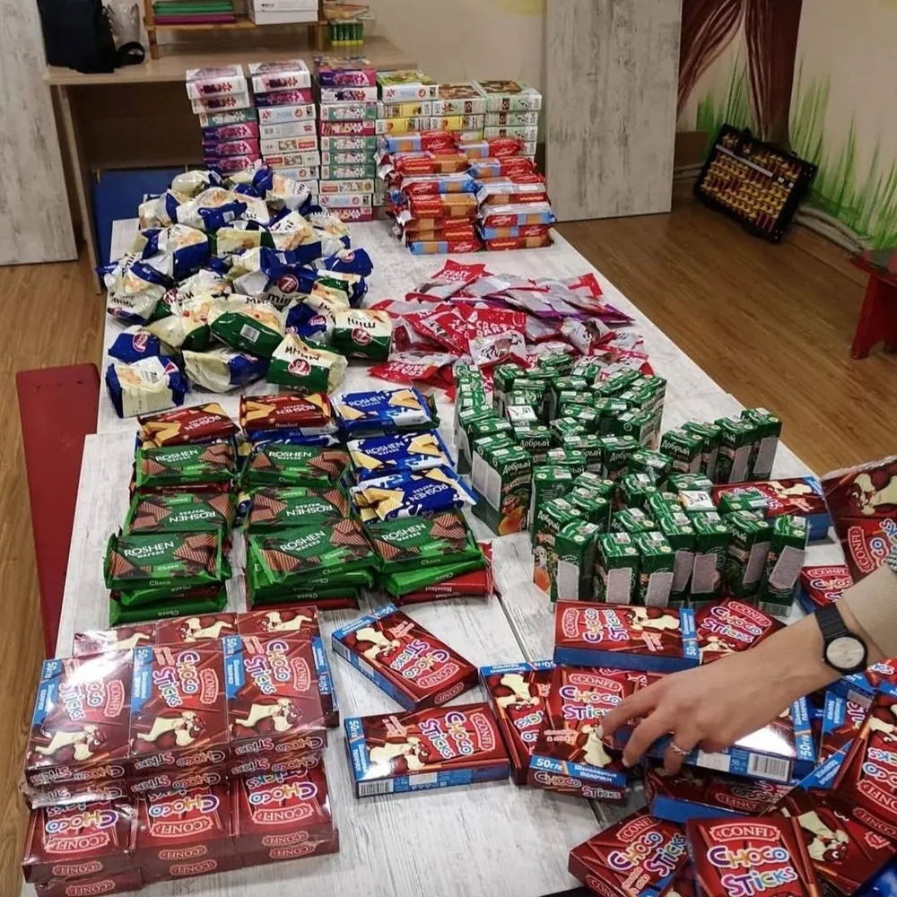 Colis alimentaires préparés pour la distribution, Colombie